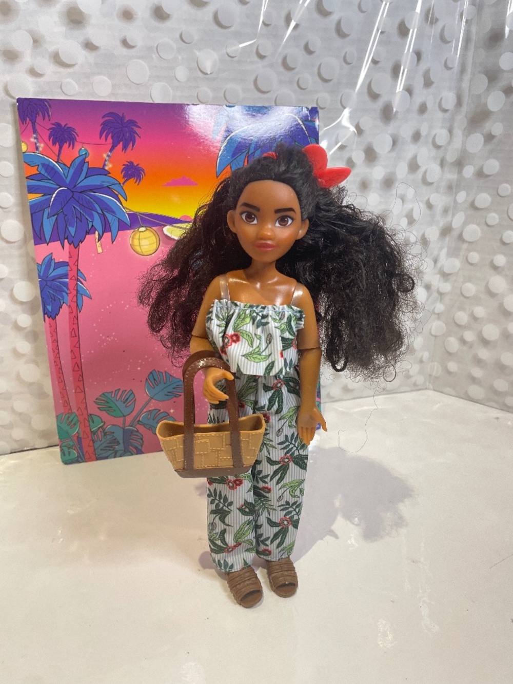 Disney Moana doll - redressed Tropical 🌴 Summer Jumpsuit